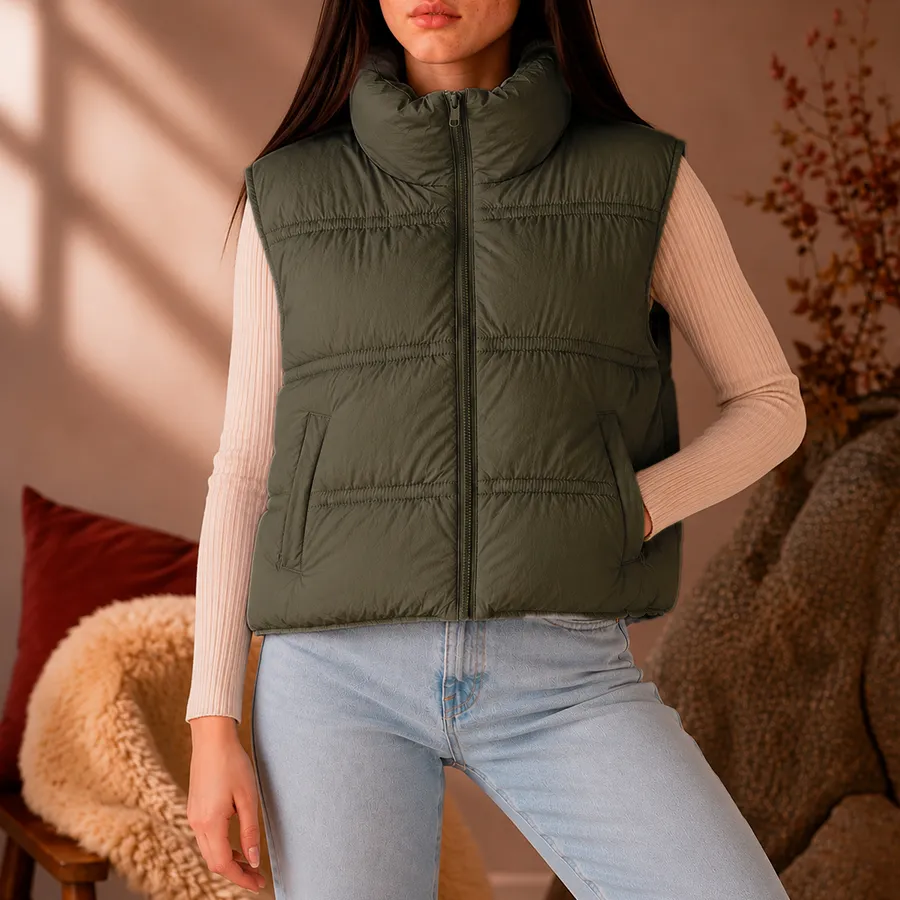 JV 24400 primera edicion chaleco acolchado dama 15218